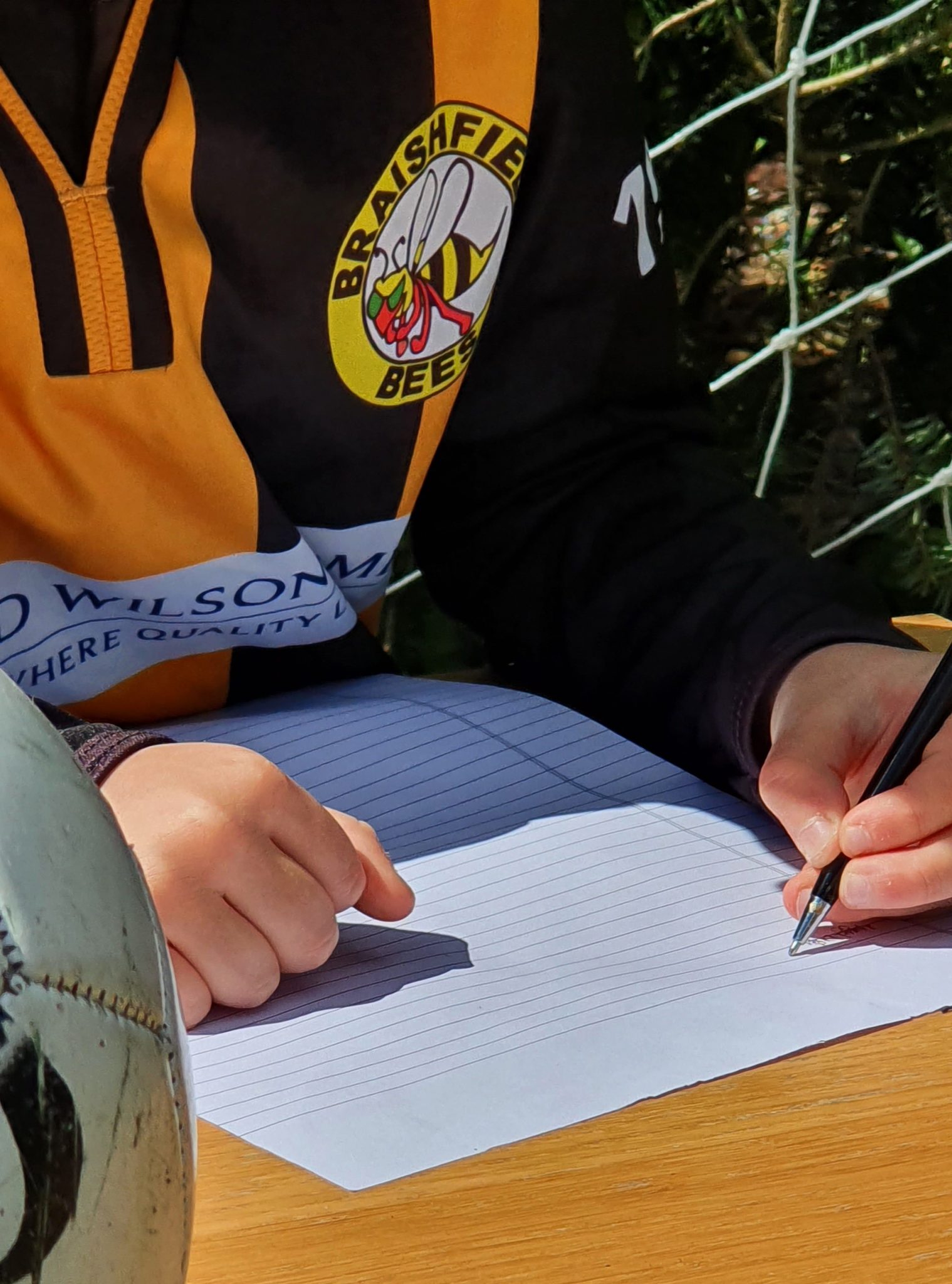Player Writing